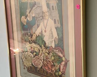 St. Michael’s poster, chefs charity for children