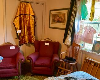 Antique parlor chairs