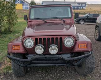 2002 Jeep Wrangler Sahara  141076 miles 