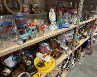 glassware, antiques 