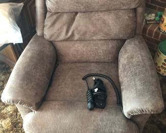 Nice LazBoy Power Lift Recliner, barely 2 years old.