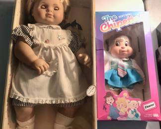 Several dolls