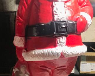 Five Foot Blow Mold Santa Claus