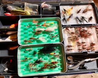  Fishing Flies, Lures & Tackle
