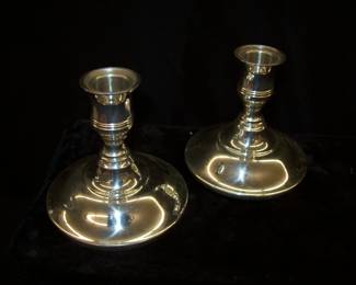 Pewter Candlesticks