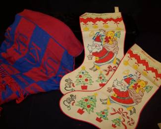 Vintage Christmas Stockings