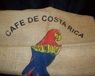 Coffee Burlap Bag