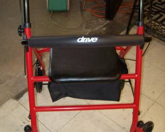 Drive Walker with seat