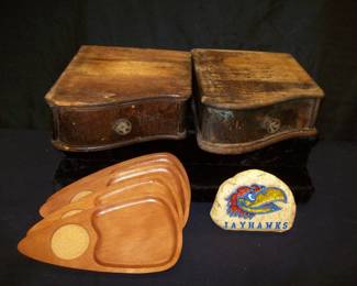 Vintage wooden drawers