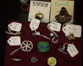 Costume Jewelry Rings