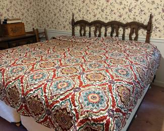 King Bed- Mattress& Boxsprings -$150