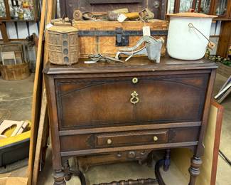 Antique Sideboard Cabinet -$100