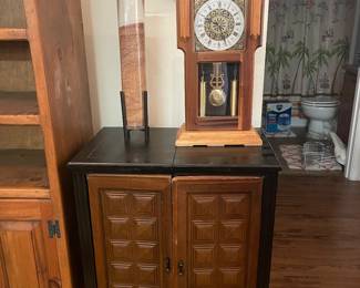 Repurposed sewing  cabinet
