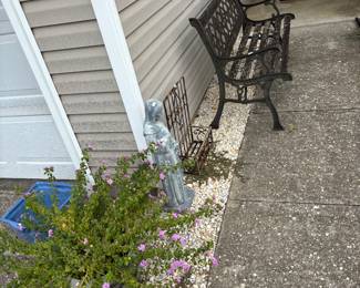 Outdoor bench