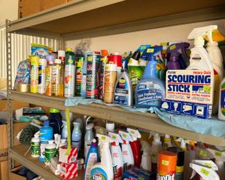 Cleaning supplies 