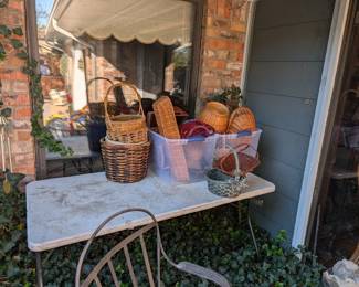 Baskets and misc