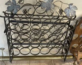 24 Bottle (heavy) metal Wine Rack