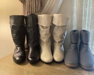 Boots.  Size 8 1/2 and 9.