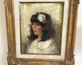 Portrait of a beautiful girl