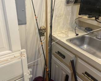 Fishing rods and reels