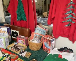 Christmas Sweatshirts and games