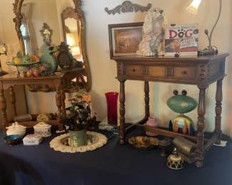 Another view decorative items - Bonsai tree.