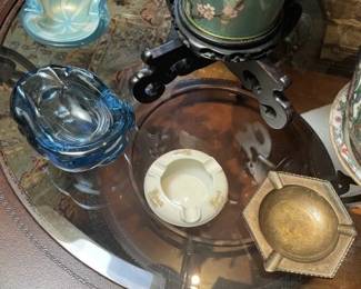 Vintage ashtrays