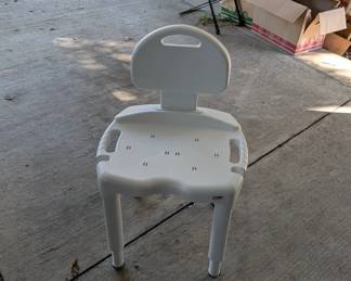 Shower chair. Very good condition.