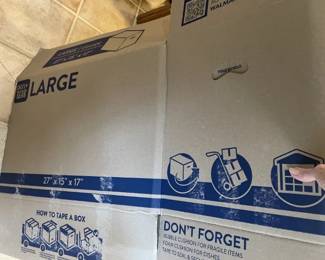 Large Moving boxes
