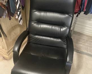 Black Leather Office Chair