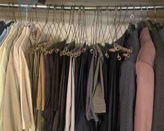 Men's Slacks - Dress and Casual.  Waist 38.