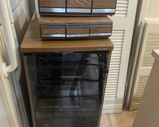 Kenmore Stereo Cabinet Chest.  CD holder.  Cassette holder.