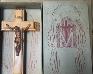 "Last rites' Crucifix in box