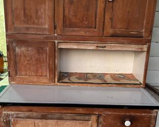 vintage Hoosier cabinet