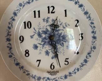Vintage Westfield by Bulova Quartz wall clock