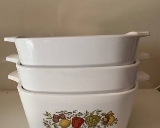 Spice O' Life Corning Ware Dishes