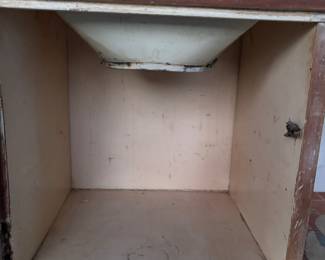 vintage Hoosier cabinet