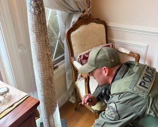 MoCo police verified that it is not Ivory tusks.