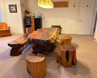 beautiful tea table set