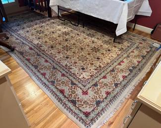 7' x 10' Old Kashan Persian rug by Moattar