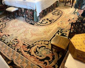 Large needlepoint rug
