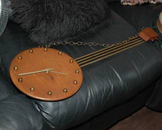 Cool Mid Century Banjo Clock!