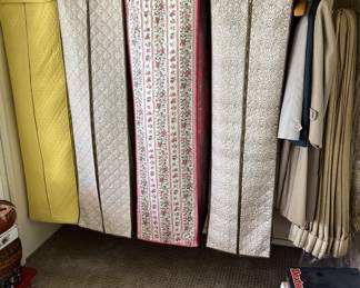 Mystery upon mystery abound as these four hanging clothes boxes will certainly make you wonder.