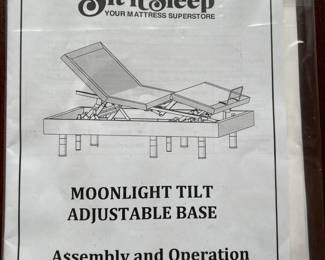 In case you like reading manuals (I've met people who like this sort of thing) here is the manual for the Sit-n-Sleep Moonlight Tilt Adjustable Base beds.