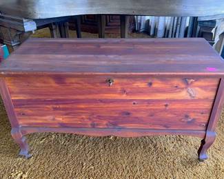 This cedar chest is an excellent cabinet.
