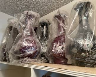 Vintage Hong Kong vases