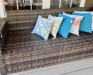 Indoor/Outdoor Wicker