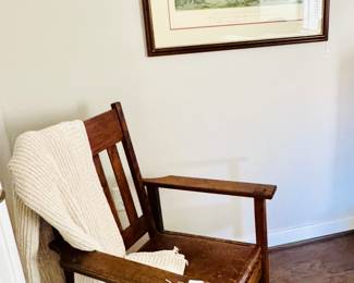 Mission Chair, Hunt Scene