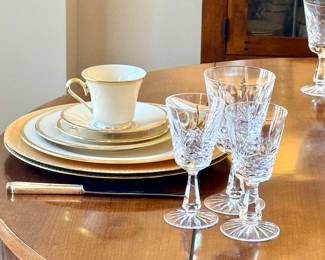 Waterford, Lenox, flatware galore