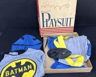 1965 Ben Cooper Batman Playsuit Costume